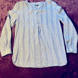 Talbots women’s long sleeve pull over size small